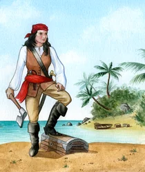 Mary Read, 1690-1720, britiske piraters ledsager
