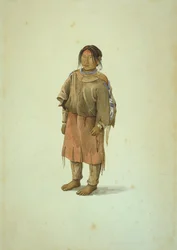 Blackfeet pige