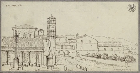 Udsigt over San Lorenzo fuori le mura i Rom