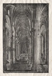 Interiør af St. Stephens katedral i Wien