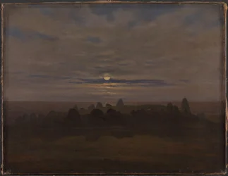 Stenalderhøj, ca. 1820 (olie på lærred)