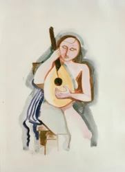 Pige med guitar