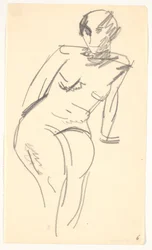 Siddende model