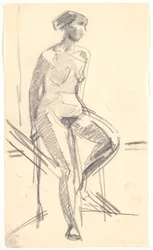 Siddende model