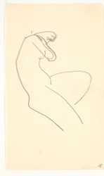 Siddende model