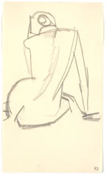 Siddende model