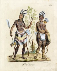 Nordamerikanske indianere (print)