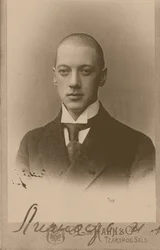Den russiske digter Nikolay Gumilyov 1886-1921, ca 1917-1920