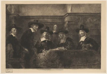 Staalmesterne efter Rembrandt.