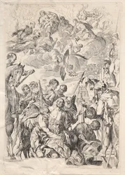 St. George forbereder sig på sit martyrium