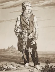 De unge tiggere, ca. 1800.