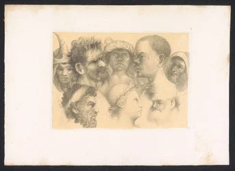 Otte figurer Design og studier af en hollandsk mester fra det 15. århundrede. Århundrede. Baseret på originalerne opbevaret på Det Kongelige Bibliotek i Berlin (serietitel)