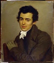 Portræt af arkitekten Konstantin Thon (Portræt af arkitekten Konstantin Thon) - Maleri af Karl Pavlovich Briullov (Brioullov) (1799-1852), olie på lærred