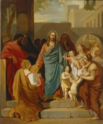 Kristus velsigner børnene, 1824