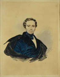 Portræt af grev Fjodor Fjodorovich Golitsyn 1794-1854, 1833
