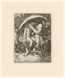 Jupiter og Ganymedes