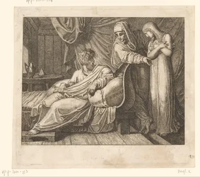 Sara præsenterer Hagar for Abraham Idéer (serietitel)