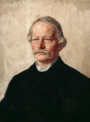 Portræt af Gustav Freytag 1816-1895, 1886-1887.