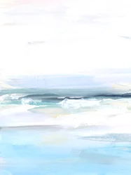Ocean Tide 1, 2023 (akryl på papir)
