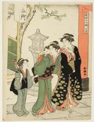 The Eleventh Month (Juichigatsu), fra serien "Popular Customs of the Tolv Months (Fuzoku juni ko)"