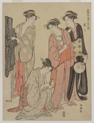 Kvinder i Tatsumi-distriktet (fra serien Eastern Customs of the Present Day)