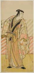 Skuespilleren Onoe Matsusuke I i en uidentificeret rolle