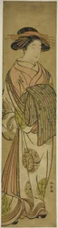 Vandrende kurtisane, muligvis Sugawara fra Tsuruya House of Pleasure