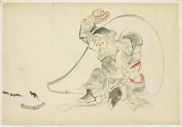 Daikoku, Lykkens Gud, med sin Magi Mallet