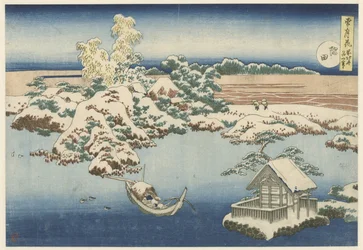 Sumida-floden i sne Sumida (titel på objekt) Sne, måne og blomster (serietitel) Setsugekka (serietitel på objekt)