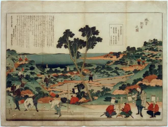 Jikata so kuryô no zu