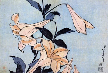Katsushika Hokusai (1760-1849) (Eco-Ukiyo-e) Vers 1830 S Tate A Shokin no Sewum af kunst og skole
