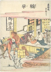 Mariko, den 21. i serien »De 53 stationer på Tōkaidō«