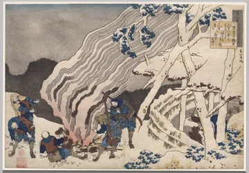 Digt af Minamoto no Muneyuki fra serien One Hundred Poems by One Hundred Poets Explained by the Nurse