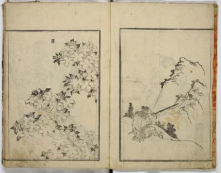 Tilfældige skitser af Hokusai