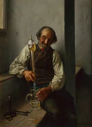 The Taper (olie på lærred)