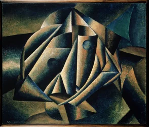 Leder af en Country Girl. Maleri af Kasimir Severinovich Malevich (Malevich, Malevic) (1878-1935), olie på lærred