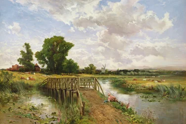 En sommerdag, 1800-tallet