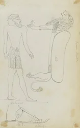 Fra grave/hebraisk/nr. 8/A King