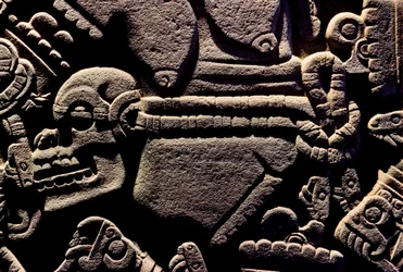 Amerika; arkæologi; Mexico; Templo Mayor; Aztekernes Store Tempel; Coyolxauqui, 2010 (foto)