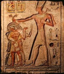 Egypten; Amarna; Solens Faraoer; mm6714; Arkæologi; Det Egyptiske Museum, Ramses..., 2001 (foto)