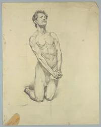 Figurstudie til "The Temptation of St. Anthony"