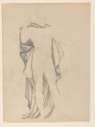 Studie for mandlig figur
