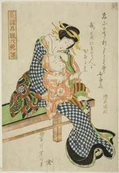 Sojo Henjo, fra serien "Fashionable Children as the Six Immortal Poets (Furyu kodakara rokkasen)"