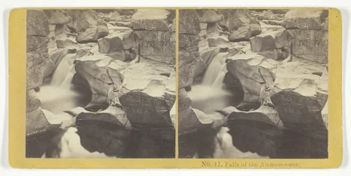 Falls of the Ammonoosuc, 185575. Skabere: Kilburn Brothers, BW Kilburn.