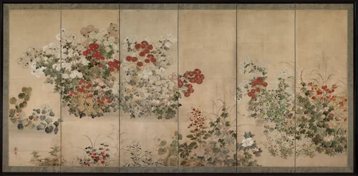 Blomster fra de fire årstider, midten af 1600-tallet.