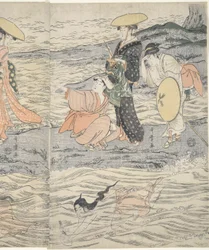 Awabi Shell Divers ved Enoshima