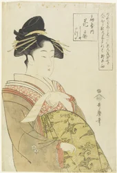 Courtesane Hanao_gi fra O_giya-huset, ca. 1793-1794
