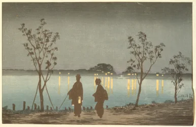 Nat på Sumida-floden