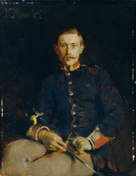 Franz Dangl i uniform