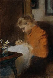 Leopoldine Steindl-Moser, søster til kunstneren